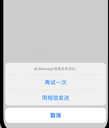 锦屏apple维修iPhone上无法正常发送iMessage信息