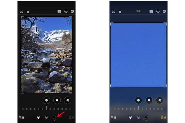 锦屏苹果手机维修分享iPhone手机如何使用裁剪功能隐藏照片 