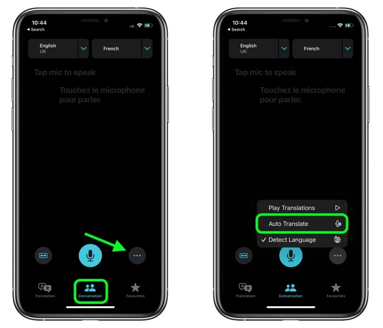 锦屏苹果手机维修分享iOS 15 “翻译” App 新改进 